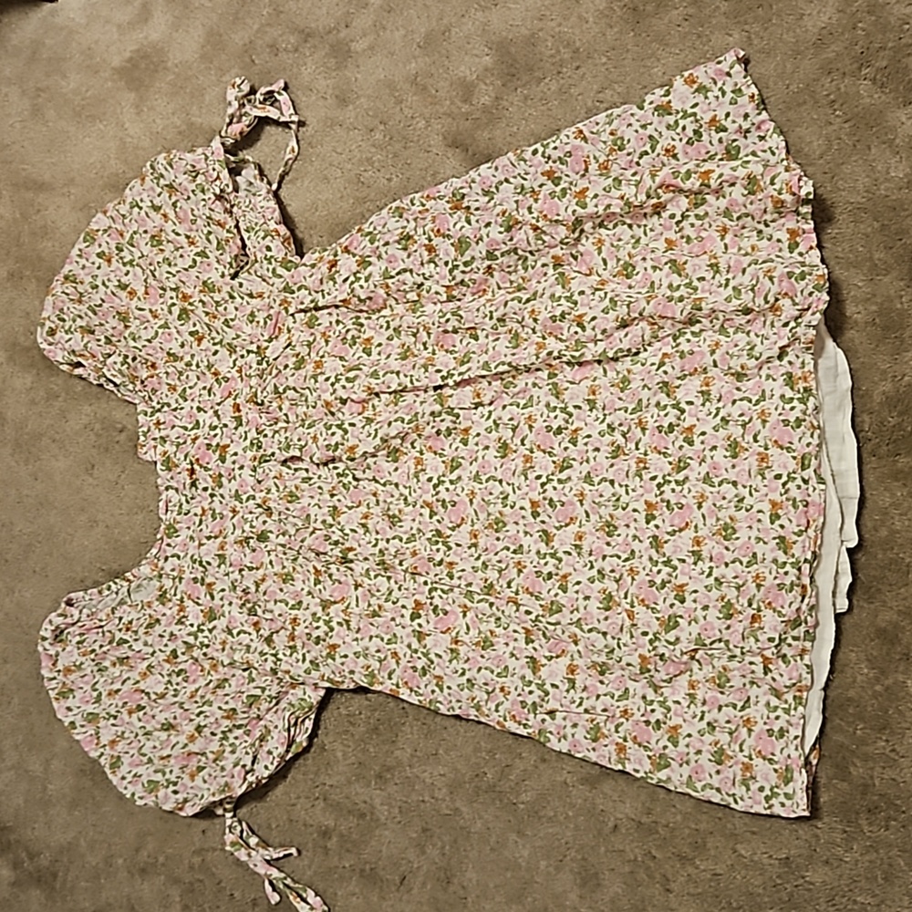 Floral print dress